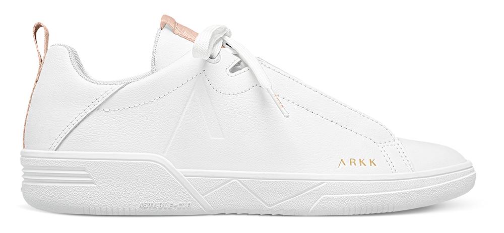 ARKK Collection Uniklass Leather S-C18 | White Shell Pink | Women Uniklass